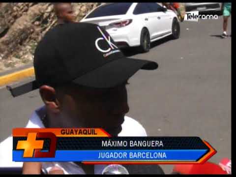 Barcelona entrena con miras a clásico del astillero ante Emelec