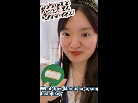 What does Maotai ice cream taste like? Visit the Maotai ice cream store in Beijing| Chinese liquor