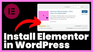 How to Install Elementor in WordPress