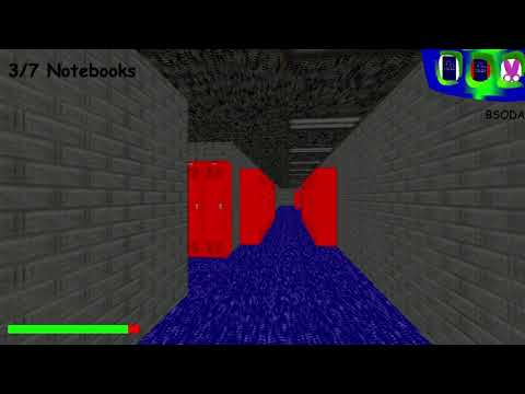 IT'S A ME LUIGI | Luigi's Basics In Ghostbusting and Death Staring (Baldi's Basics V1.3.2 Mod)