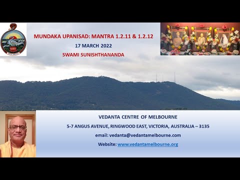 Mundaka Upanisad: Mantras 1.2.11 & 1.2.12
