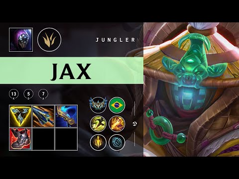 Jax Jungle vs Xin Zhao - BR Challenger Patch 25.22