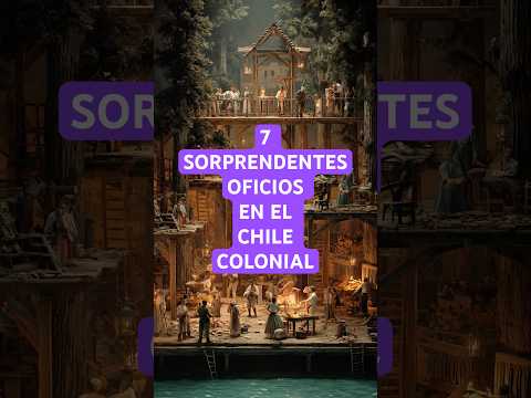 7 sorprendentes oficios en el Chile colonial #historia #chile
