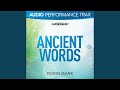 Ancient Words [Original Key With Background Vocals]