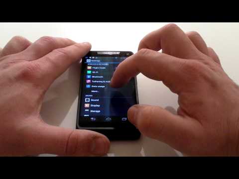 "How To".. Manual Networks - Motorola Razr i