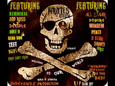 BUZZOMAN FT CESCO JAM,SWEET FIYAH & REZE-MONEY DONE (PIRATES RIDDIM)