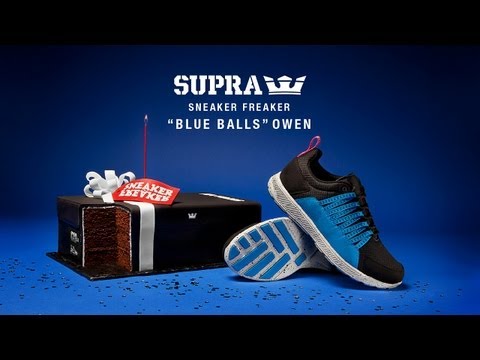 SUPRA Presents The Sneaker Freaker "Blue Balls" Owen