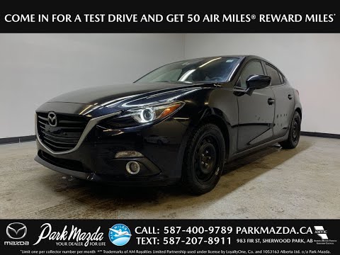 BLACK 2016 Mazda Mazda3 GT Review   - Park Mazda