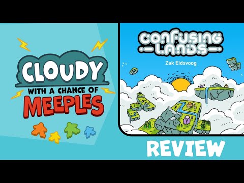 Confusing Lands Review - Cloudy with a Chance of Meeples