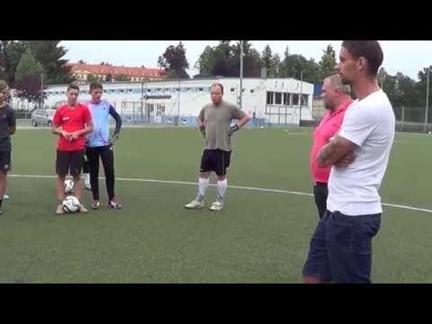 Zahájení tréninku dorostu s Vojtěchem Fořtem.