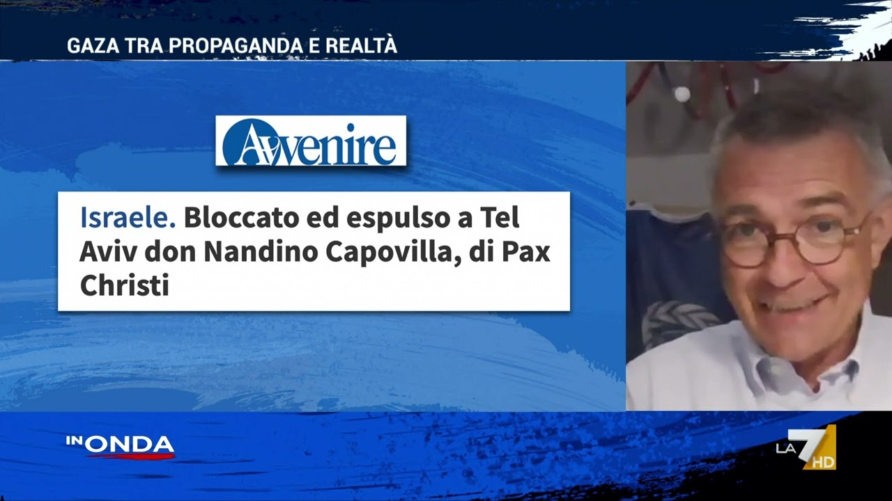La testimonianza di don Nandino Capovilla, espulso da Israele