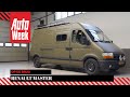 Renault Master - Camper op de brug