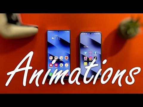 Samsung Galaxy S22 Ultra vs Xiaomi 13 - Animations Compared!