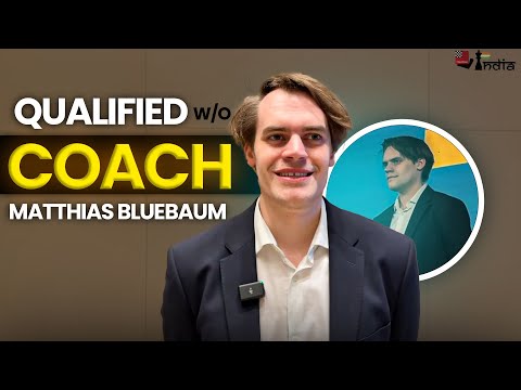 He qualified to the Candidates without a coach | Matthias Bluebaum, Runners up at Grand Swiss 2025