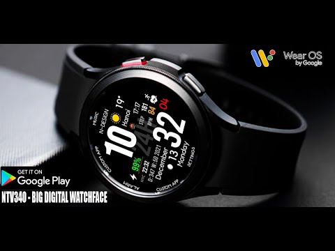 NTV340 - Big Digital Watchface