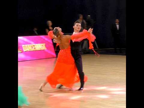 Медленный фокстрот / Мирончик Иван и Борисевич Анастасия - Молодежь 1 St (Open)  Первенство Беларуси