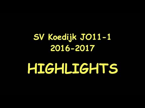 Koedijk JO11-1 16/17 HIGHLIGHTS