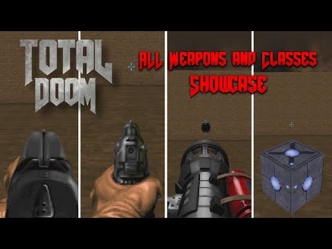 Total Doom v2.1 All Weapons and Classes DOOM Mod showcase