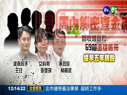 扣69箱帳本 廉政署7人解密查金流