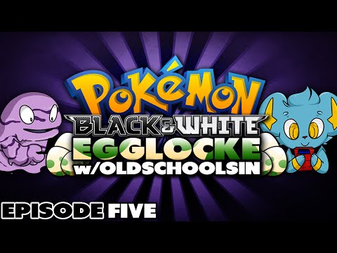 Pokemon Black and White Dual Egglocke Co-Op w/OldSchoolSin Episode 5 - FIRST DEATH?!