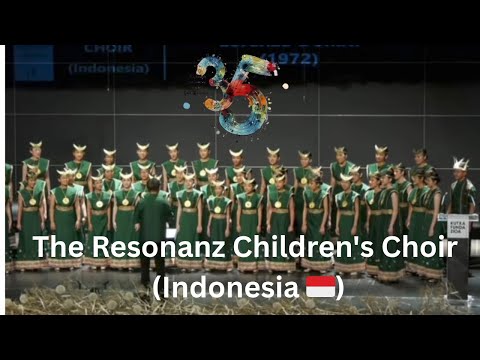 The Resonanz Children's Choir (Indonesia) Performance European Grand Prix 2025