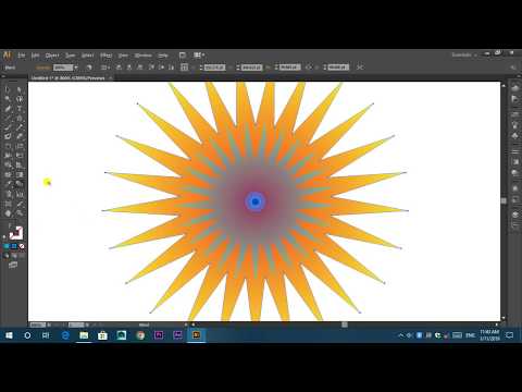 Advanced Blend Flower In Illustrator | Illustrator Tutorial | Achal Saxena