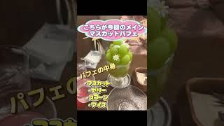 アギトのちょこっとVLOGミニ　　　　今回はマスカットパフェのご紹介！