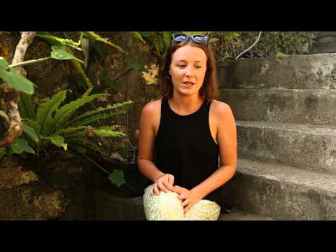 Courtney's stay at Bali Bliss yoga retreat