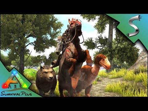 JOURNEY TO THE MOUNTAINS! HUNTING IRON & MEAT! - Ark: Survival Plus [Gameplay E30]