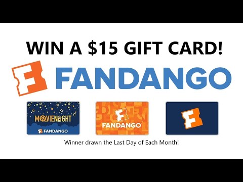 June 2023 Fandango Gift Card Giveaway Winner!