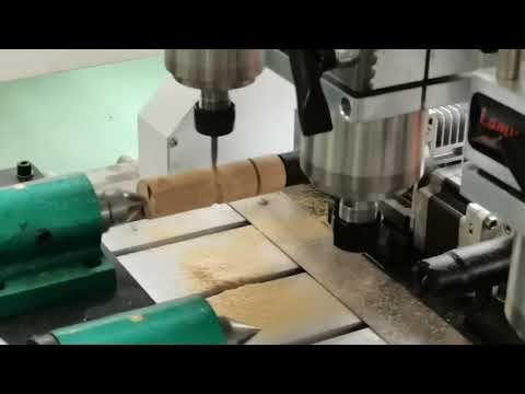 GoodCut Hot Sale 6090 Multi Head Cnc Router Engraving Machine for Plate and Cylindrical Wood