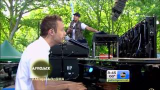 AFROJACK LIVE at GOOD MORNING AMERICA (guest appearances: Sting, Matthew Koma &amp; Stephen Wrabel)