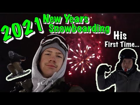 New Years 2021- Snowboarding Perfect North Slopes