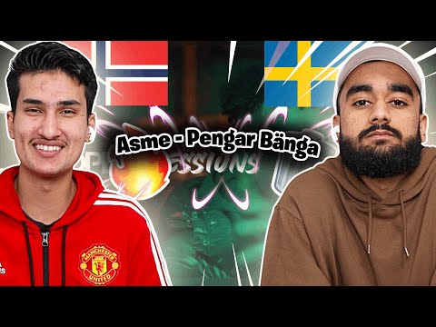 Norwegians React To (Swedish Rap) Asme - Pengar Bänga | DOPEST SESSIONS