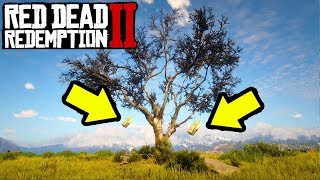 SECRET MONEY TREE THAT GROWS GOLD in Red Dead Redemption 2! RDR2 Easy Money &amp; Fast Money!