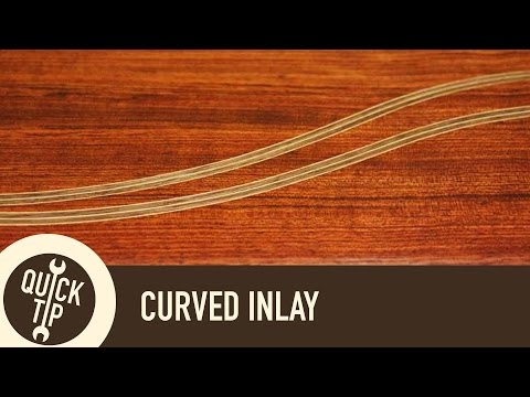 How To Make Curved Inlay