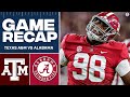 No. 1 Alabama SURVIVES SCARE From Texas A&M In Tuscaloosa I FULL HIGHLIGHTS + RECAP