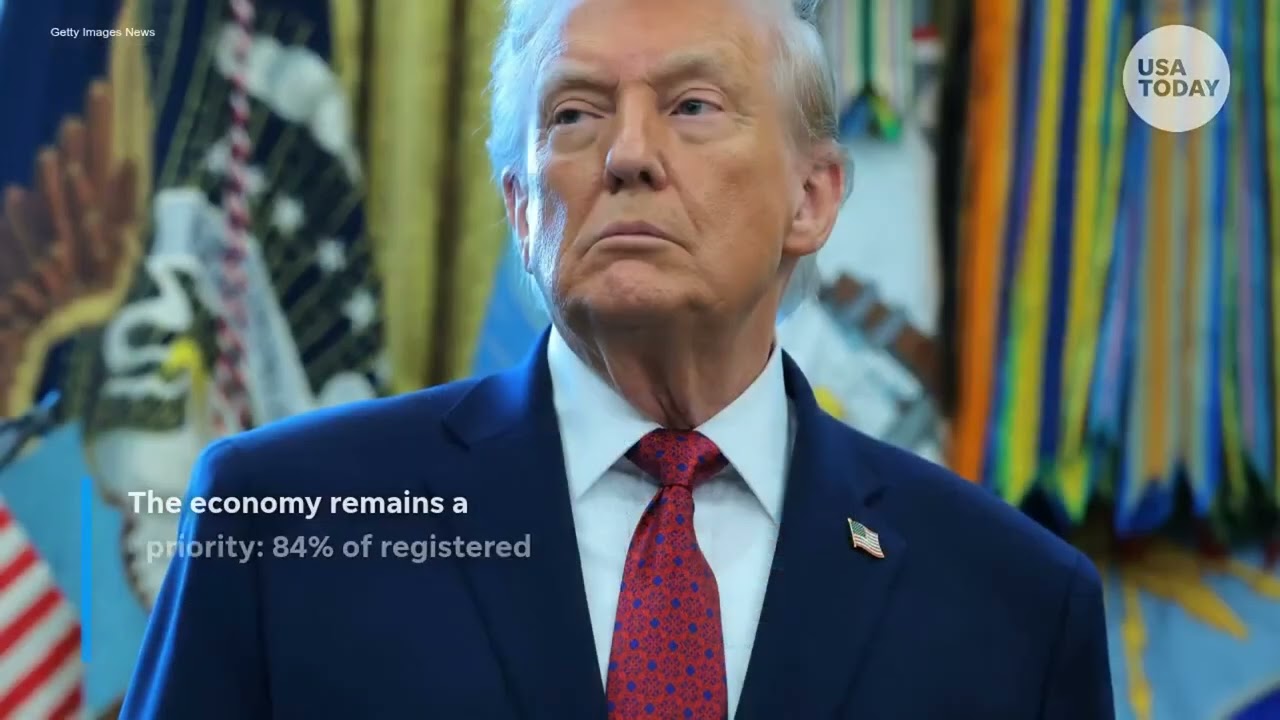Trump's approval rating sinks to new second-term low, Pew poll shows