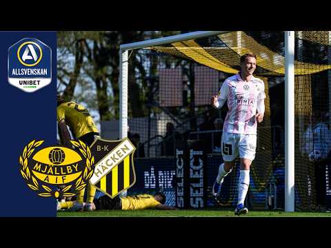 Mjällby Allmänna Idrottsförening Sölvesborg 0-1 BK Bollklubben Häcken Göteborg