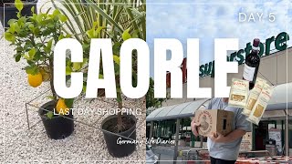 【Caorle Vlog #5】この旅の締めくくり｜スーパーでお買い物🛒🍋