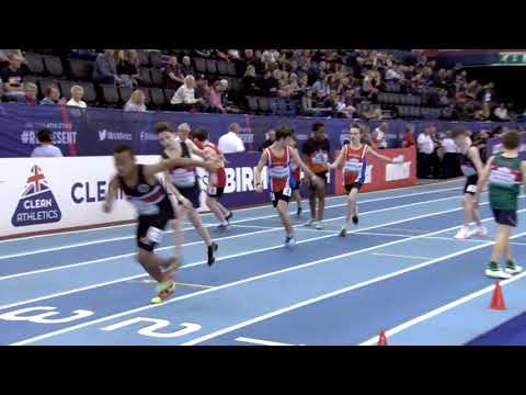 2019 Muller Indoor Grand Prix Birmingham Club Connect U13 Boys 4x200m
