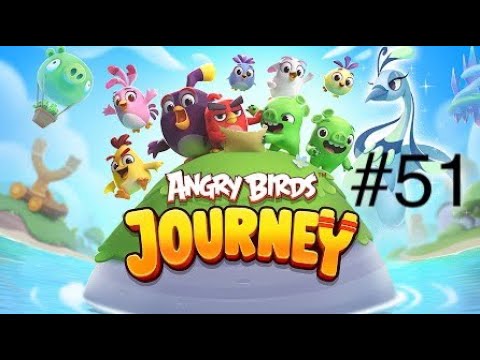 (Angry Birds Journey)(Part 51) Gameplay Walkthrough of Chapter 2 Crystal Clouds levels 256-260