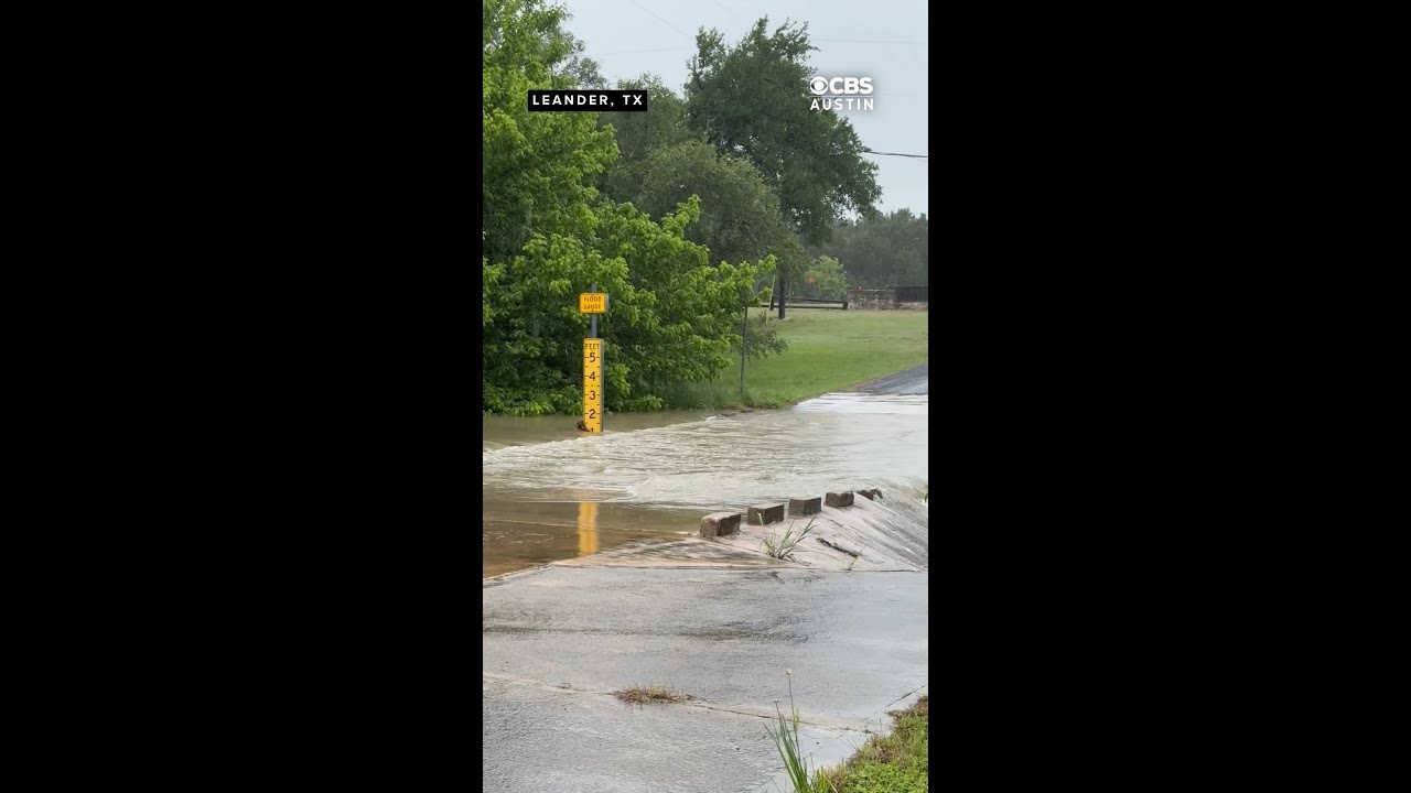 Heavy rain prompts flash flood warnings across Williamson County, closes roads