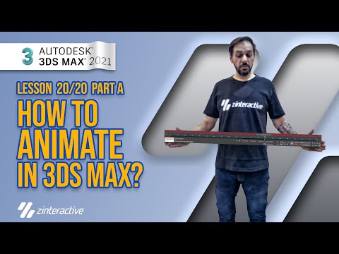 How to Animate in 3DS Max? | Lesson 20 - Part A | Final Lesson
