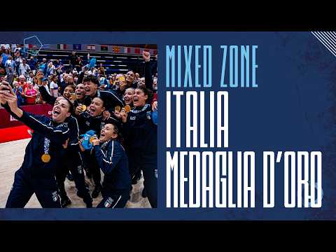 Play #azzurredentro | MIXED ZONE | 𝐈𝐓𝐀𝐋𝐈𝐀 𝐌𝐄𝐃𝐀𝐆𝐋𝐈𝐀 𝐃'𝐎𝐑𝐎