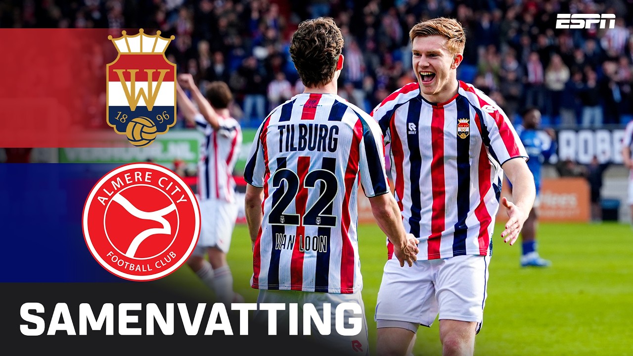 Willem II Tilburg vs Almere City Highlights