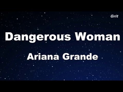 Dangerous Woman - Ariana Grande Karaoke 【With Guide Melody】Instrumental