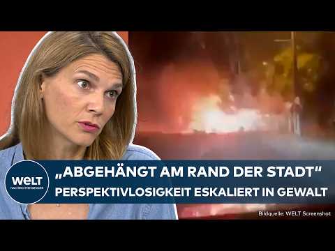 RANDALE IN FRANKREICH: "Abgehängt am Rand der Stadt" – Jugendliche lassen Wut an der Polizei aus