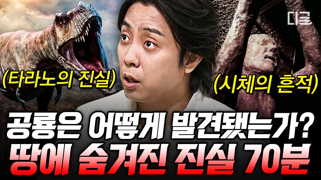 [#벌거벗은세계사] (70분) 땅속에 파묻혀있던 과거의 진실들💥 공룡 화석부터 사체의 흔적으로 보는 그날의 모습