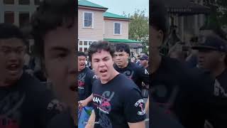 Church group performs fiery Haka at New Zealand pride parade